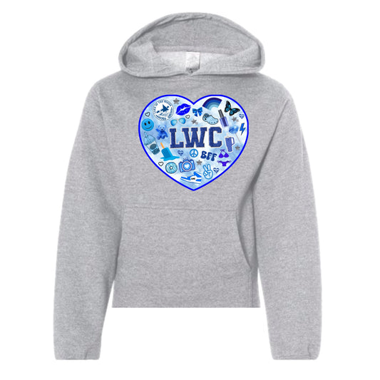 Lake of The Woods heart hoodie