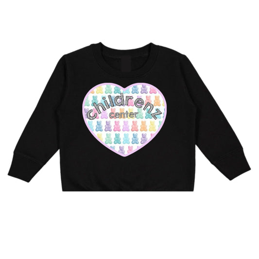 Childrenz Center Gummy Bear Heart Crewneck