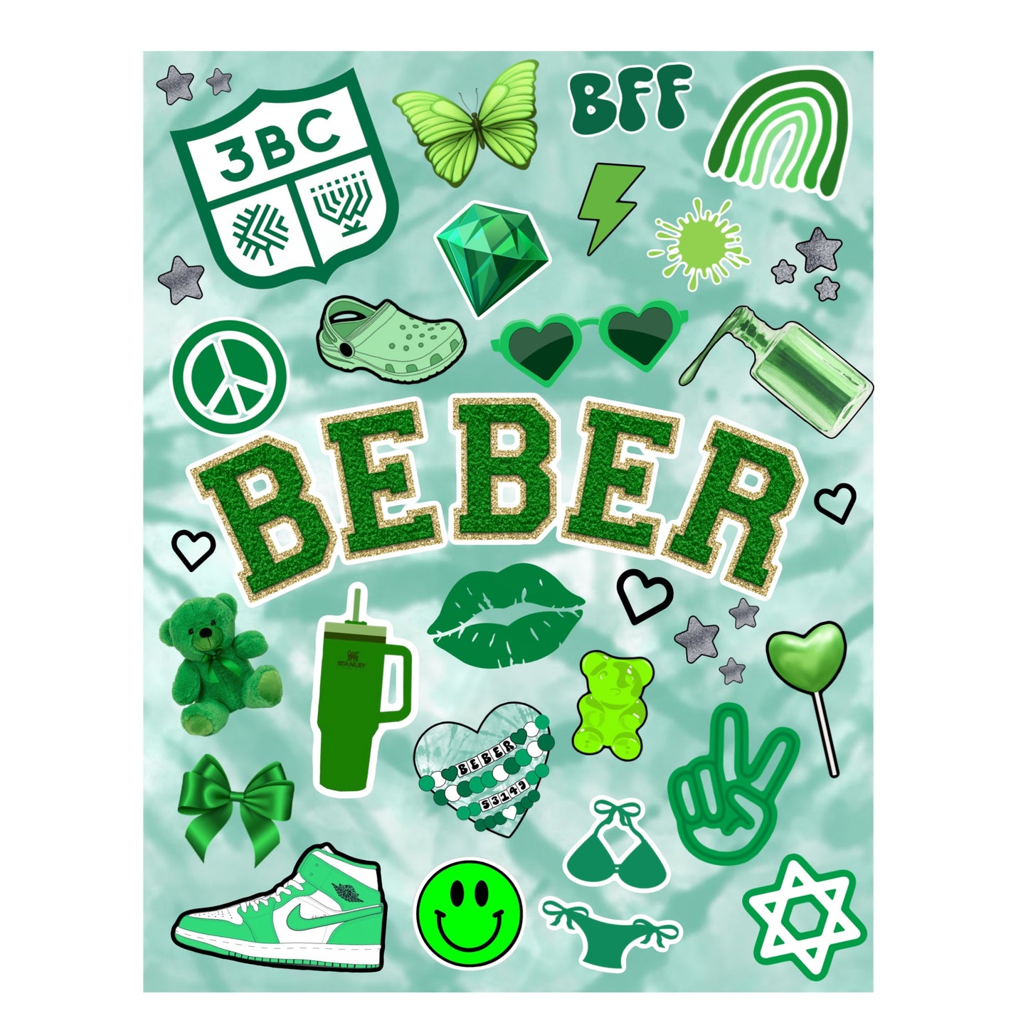 Beber fleece blanket