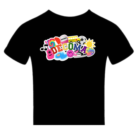 DECOMA collage Girls tee