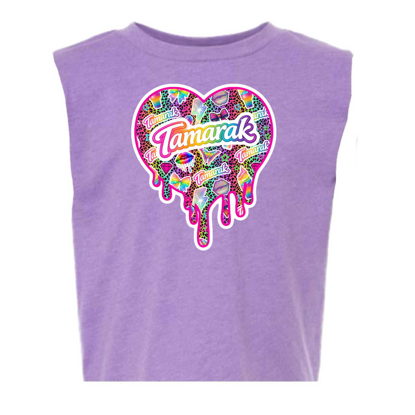 TAMARAK Girls drippy heart tank