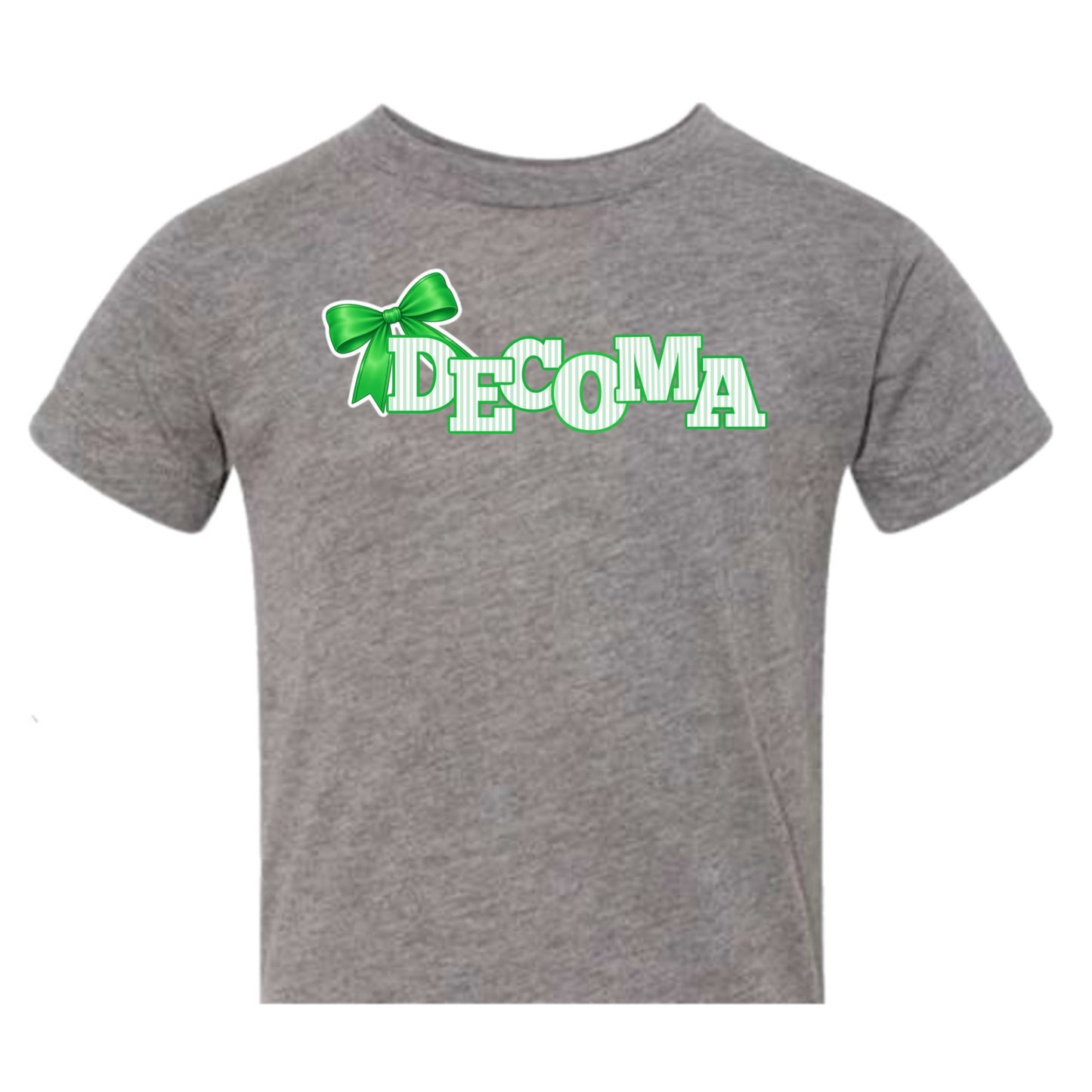 DECOMA Girls/women GREEN bow tee
