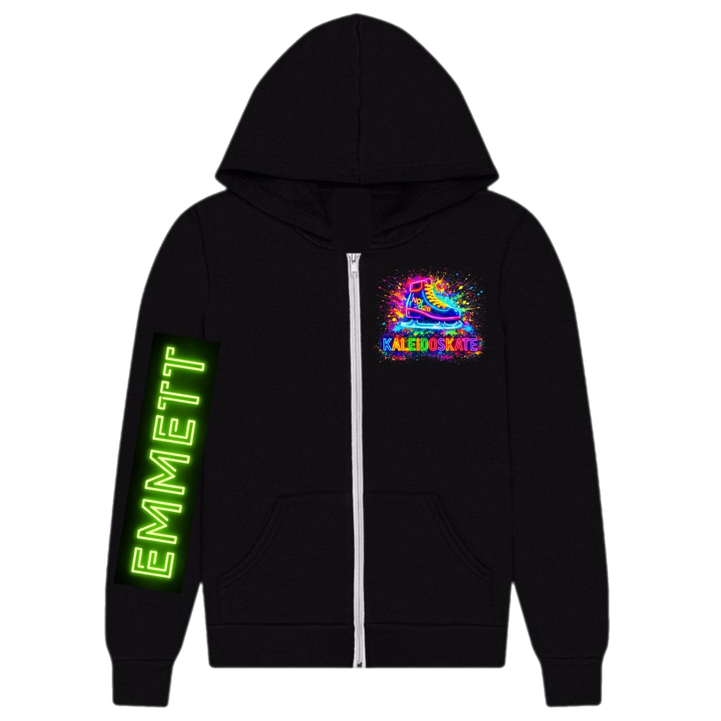 NOI Kaleidoskate zip hoodie