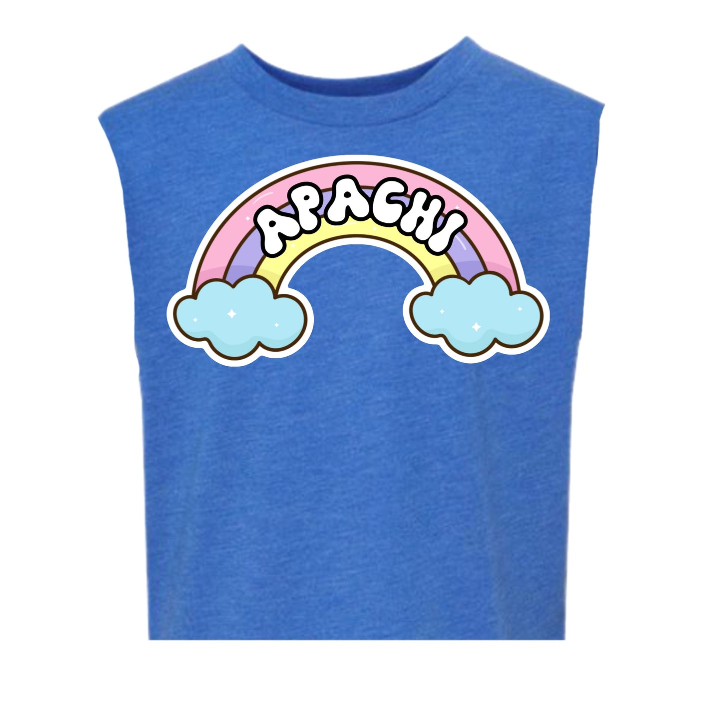 Girls Apachi rainbow tank