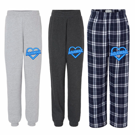 Agawak neon sign pants
