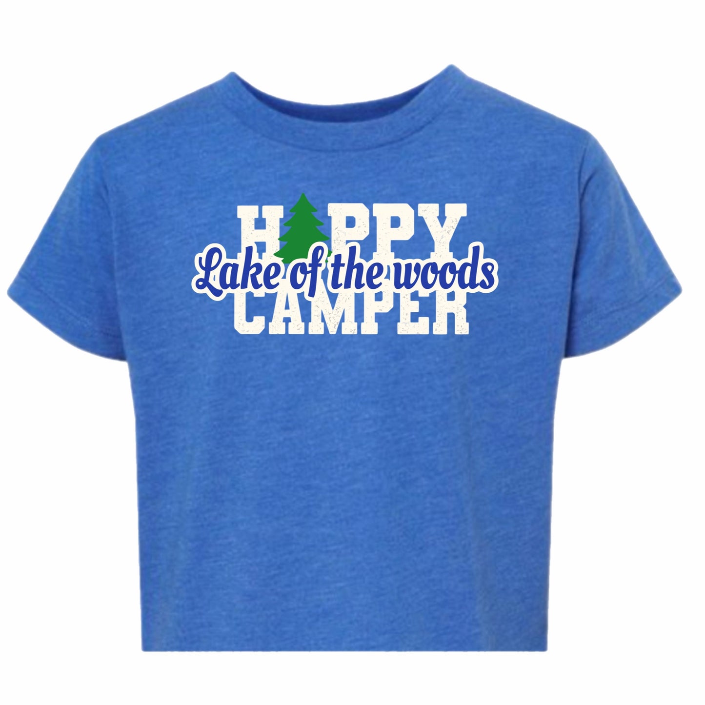 Lake of the Woods happy camper tee