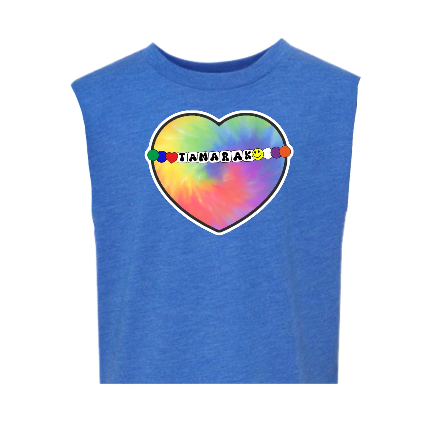 TAMARAK Girls tie dye heart tank