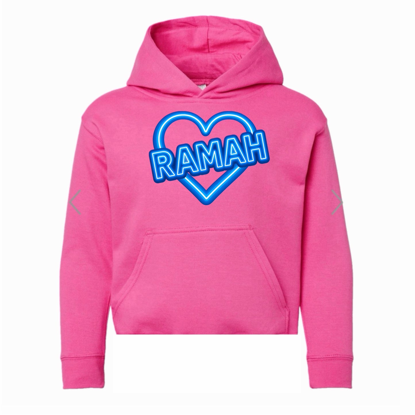 Ramah neon sign hoodie