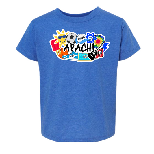 Boys Apachi collage tee