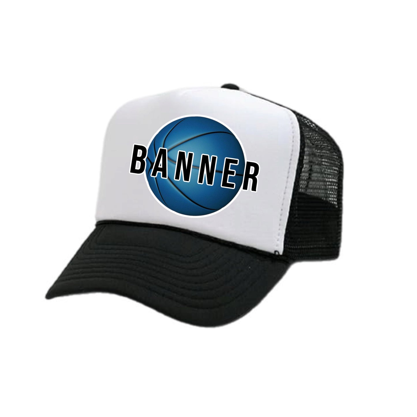 BANNER boys basketball trucker hat