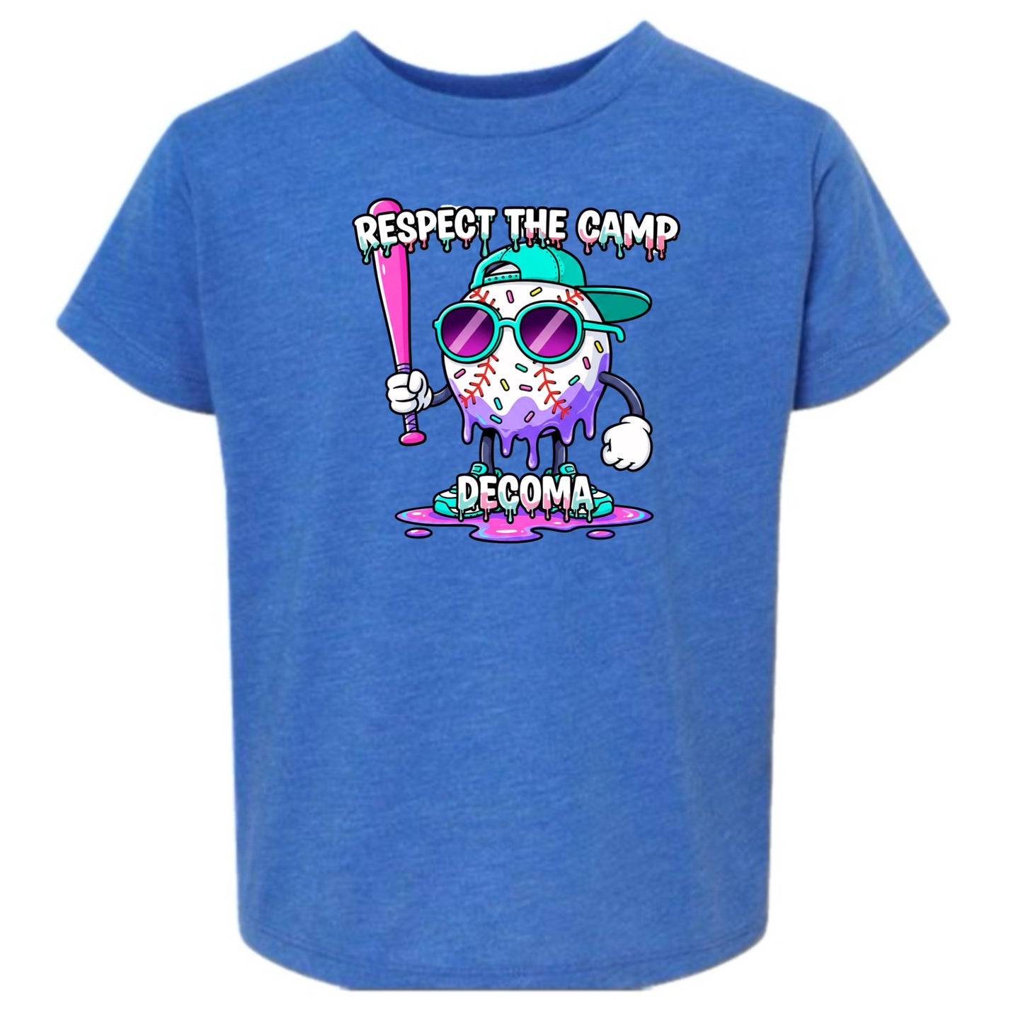DECOMA Boys/adults “Respect the camp” tee