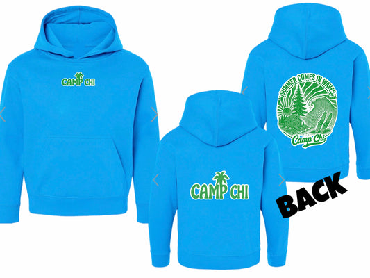 Camp Chi palm hoodie