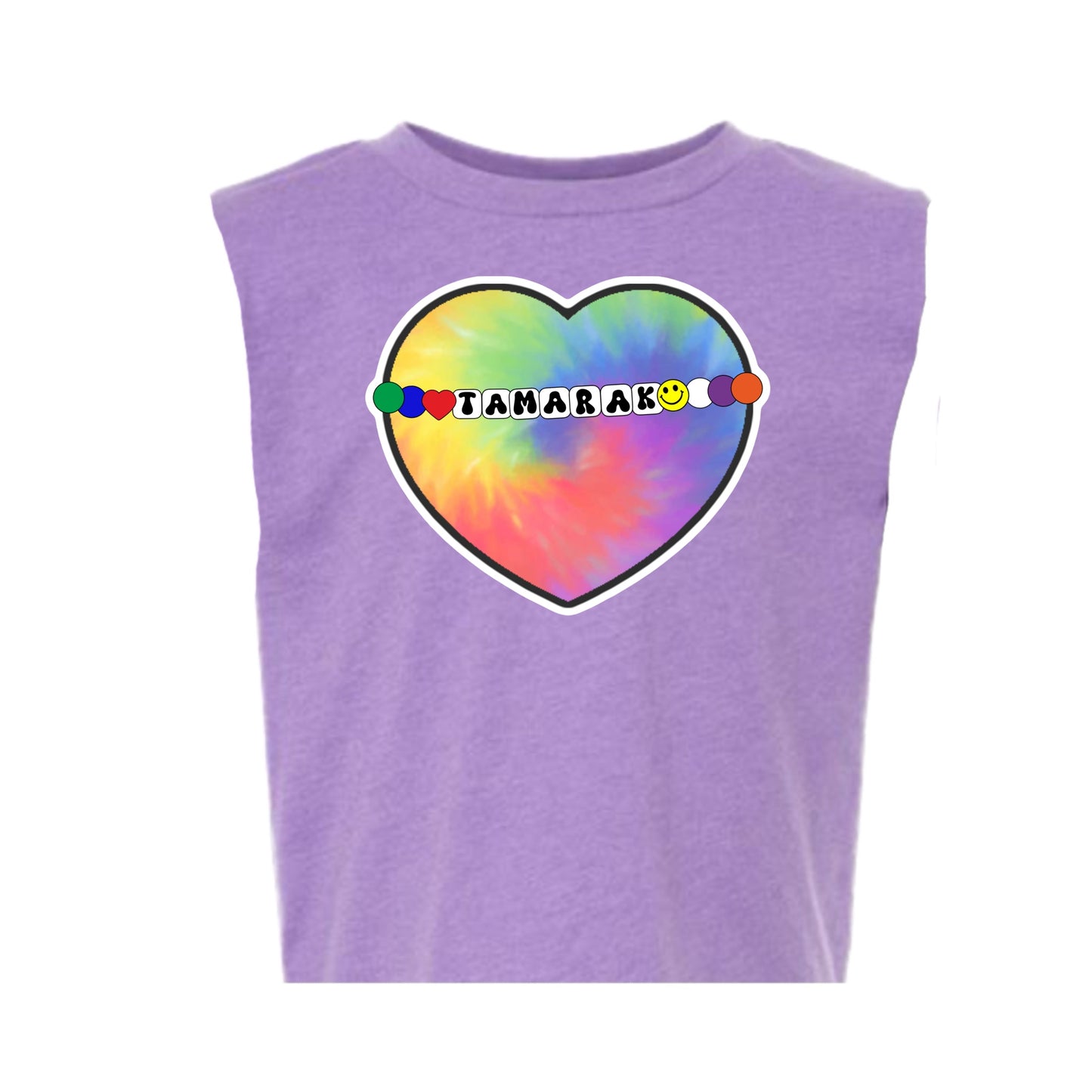 TAMARAK Girls tie dye heart tank