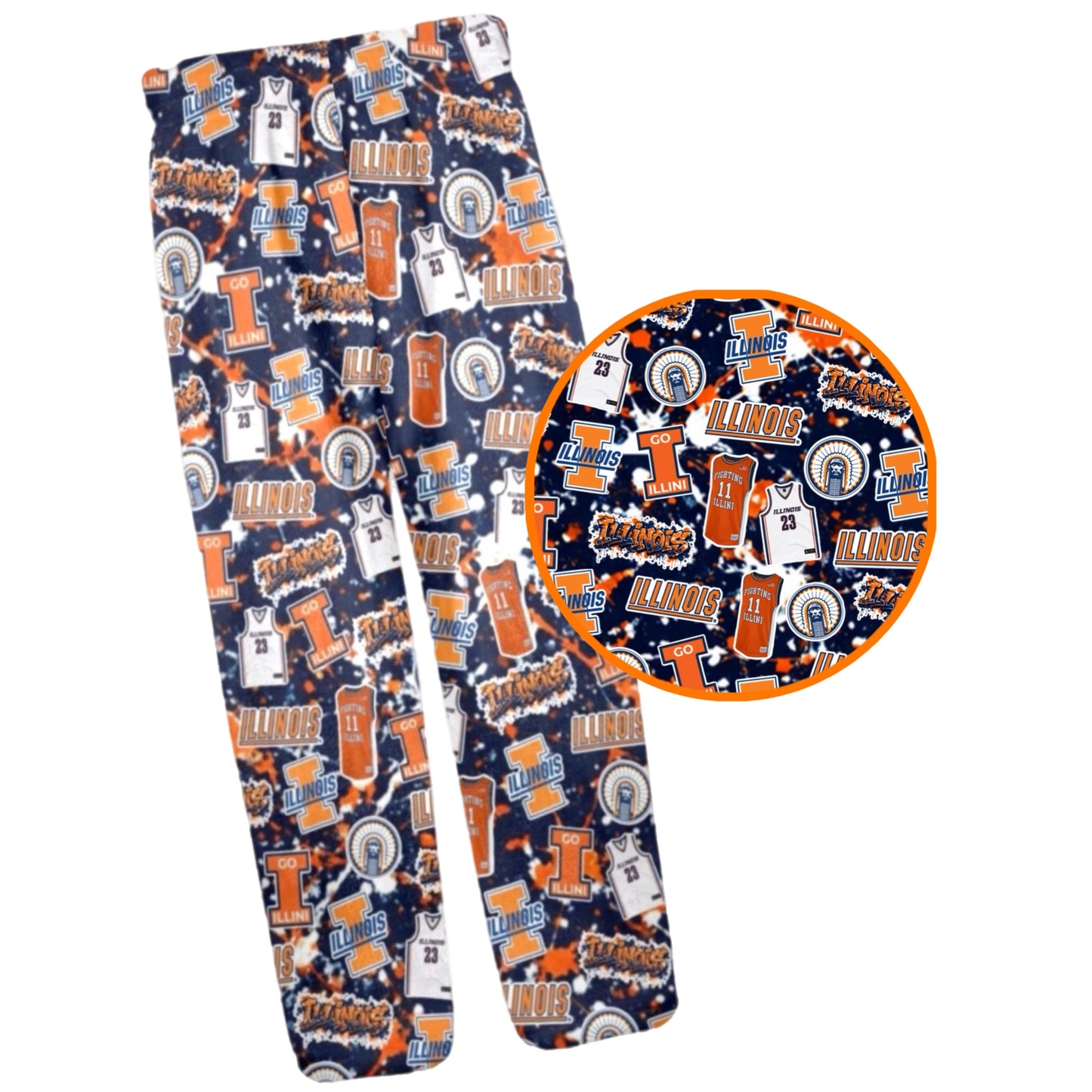 Illinois fleece pants