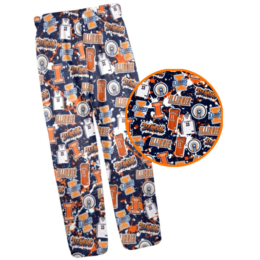 Illinois fleece pants