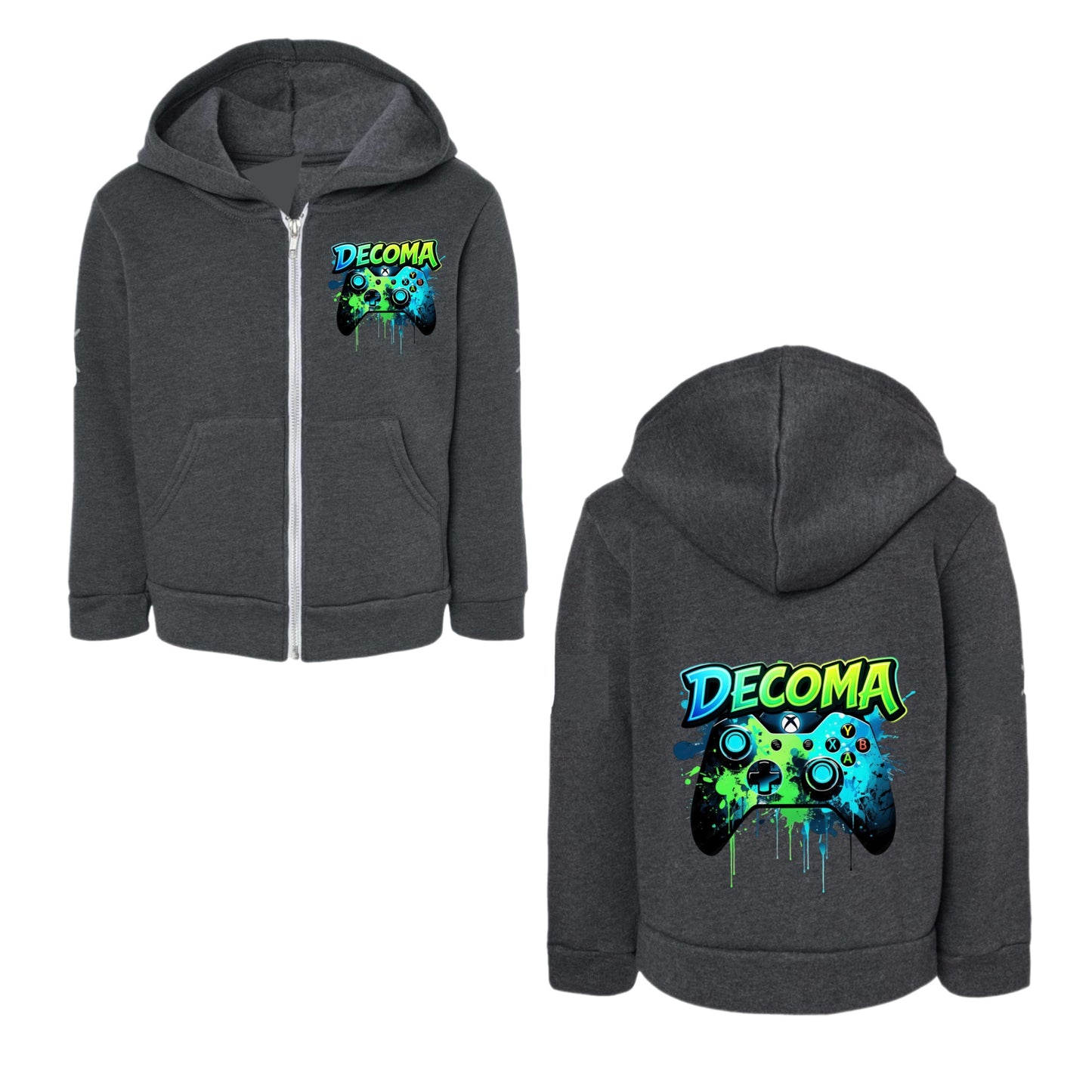 DECOMA gamer zip hoodie
