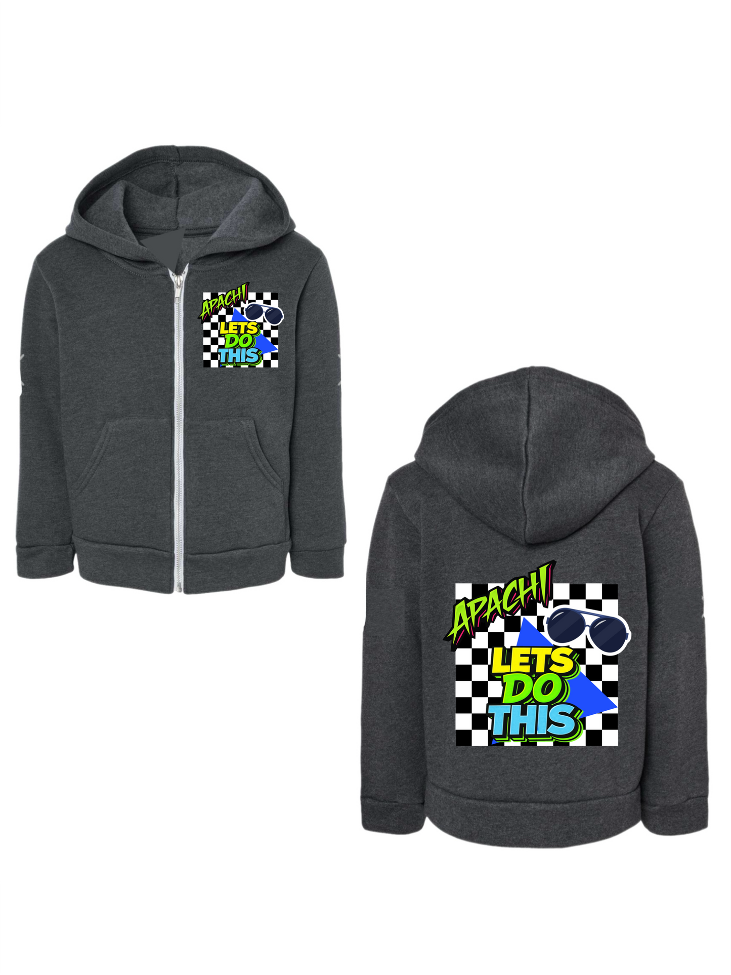 Boys Apachi/ Apachi Village aviator hoodie