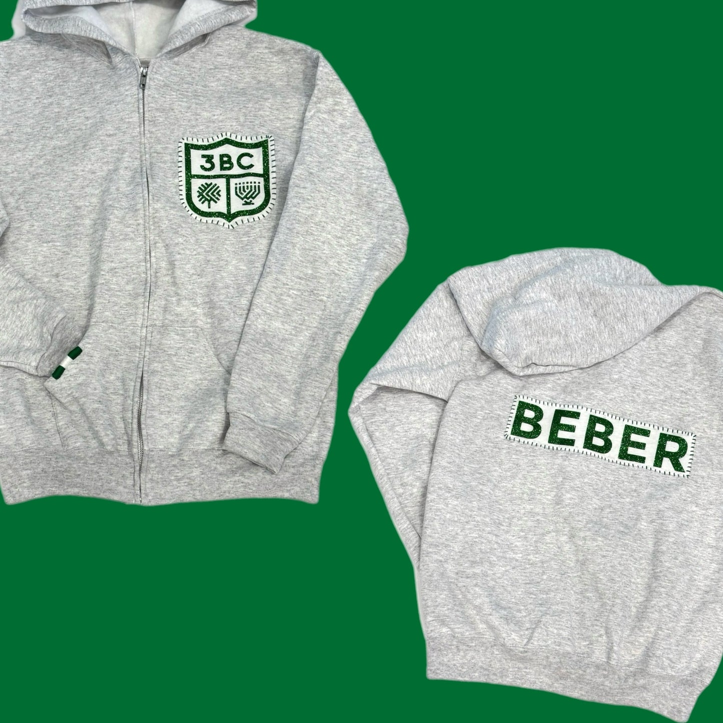 Camp Beber zip hoodie
