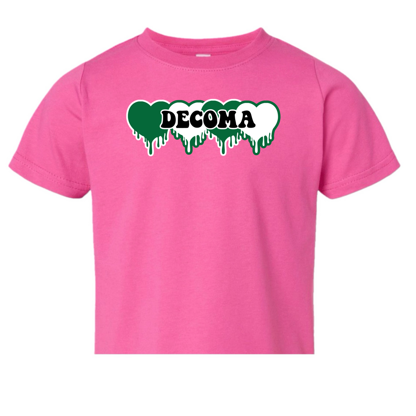 DECOMA Girls/women GREEN drippy tee