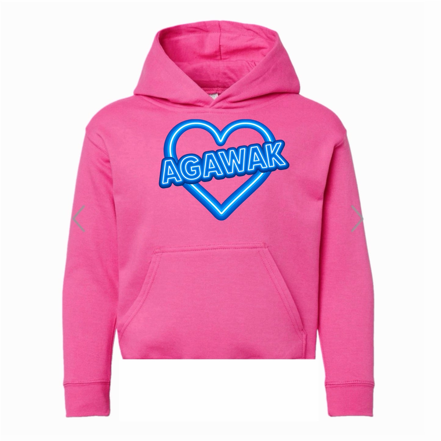 Agawak neon sign hoodie
