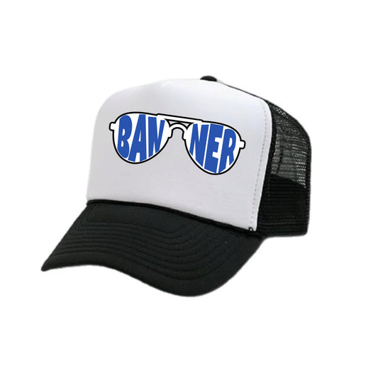 BANNER boys aviators trucker hat