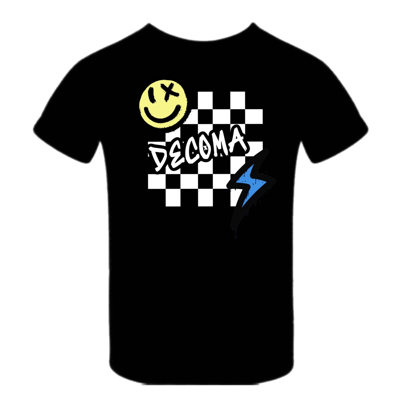 DECOMA boys/adults checker tee