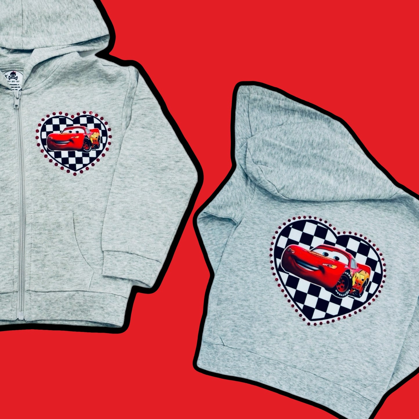 Lightning car hoodie