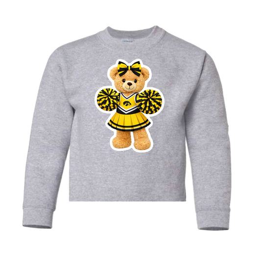 Iowa cheerleader crewneck