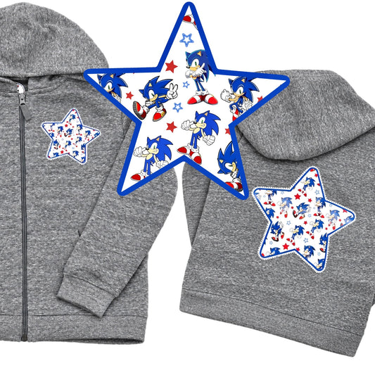 Sonic Star Patch Zip-Up