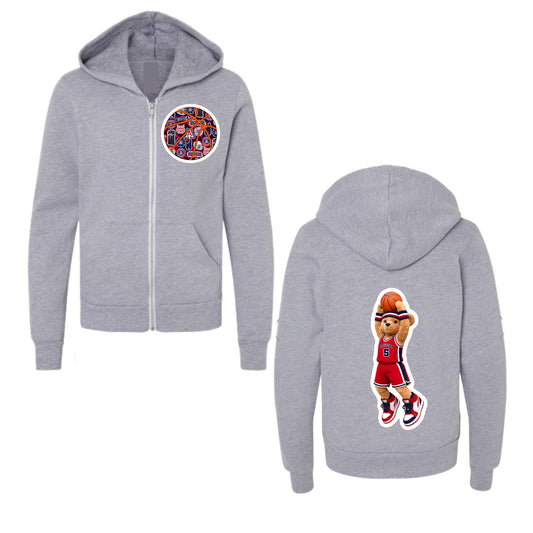 Arizona basketball zip hoodie