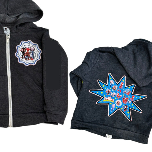 Spider and friends hoodie