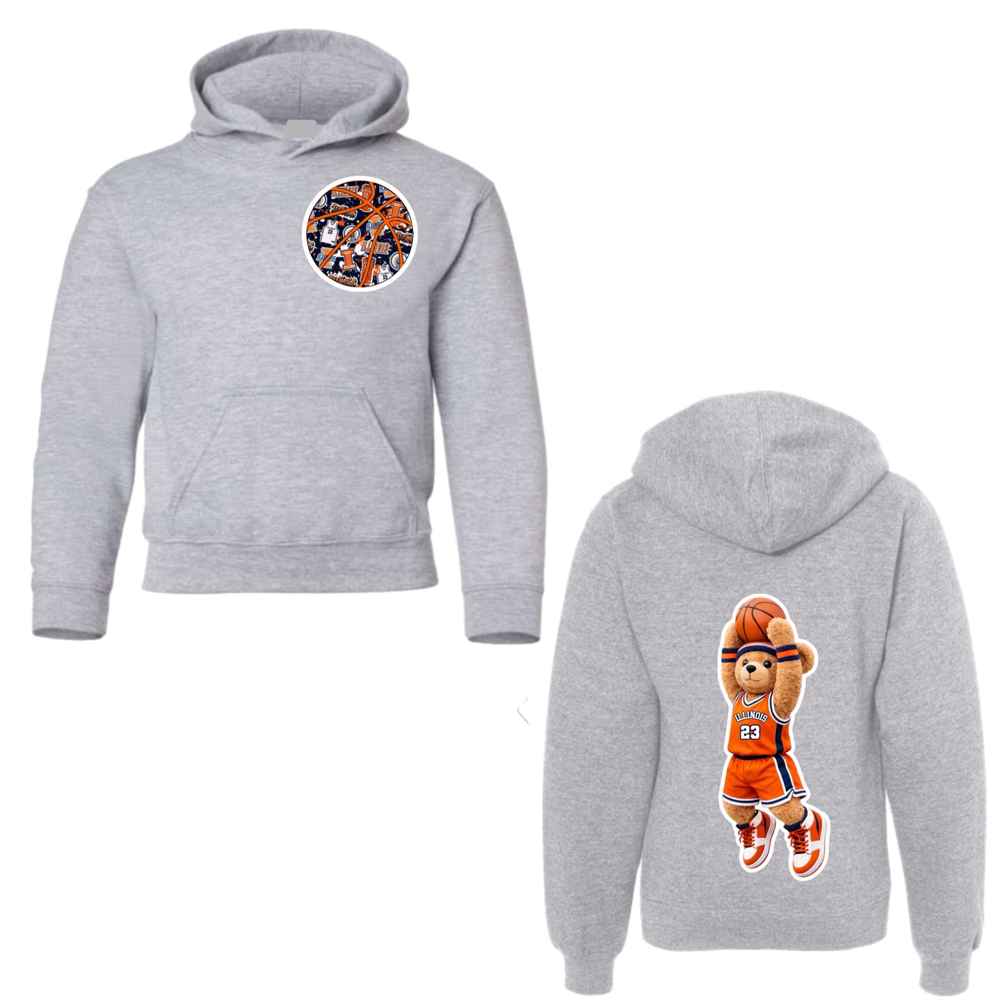 Illinois Basketball Hoodie