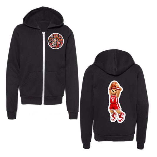 Ohio State basketball zip hoodie
