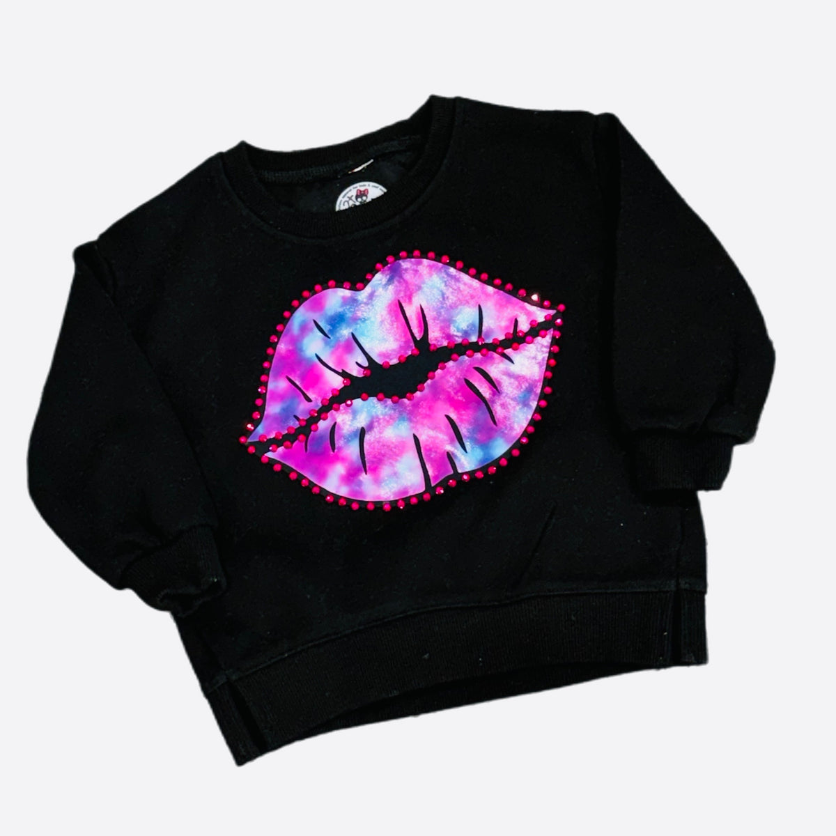 Tie-Dye Kiss Crewneck