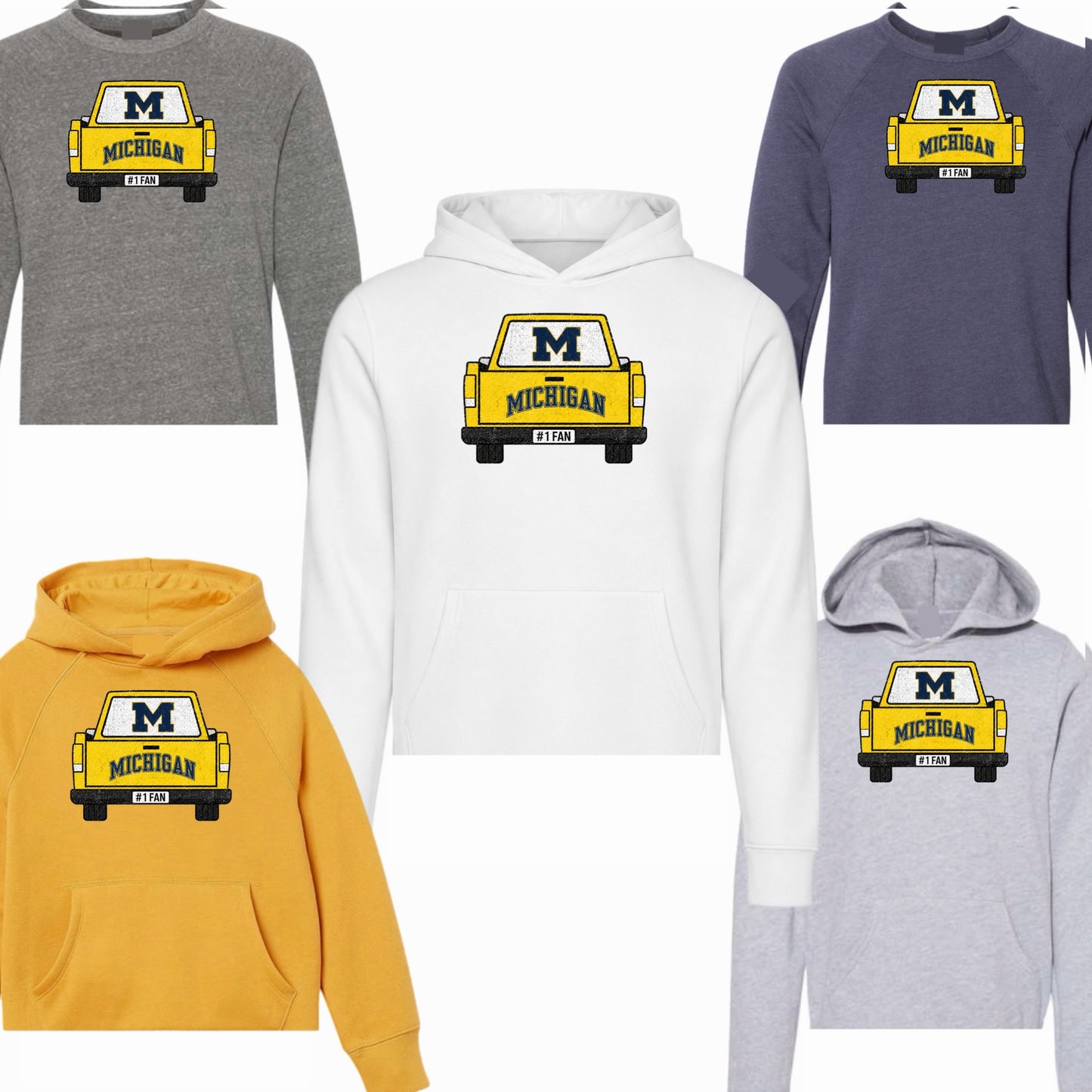Vintage Michigan Truck Sweatshirt