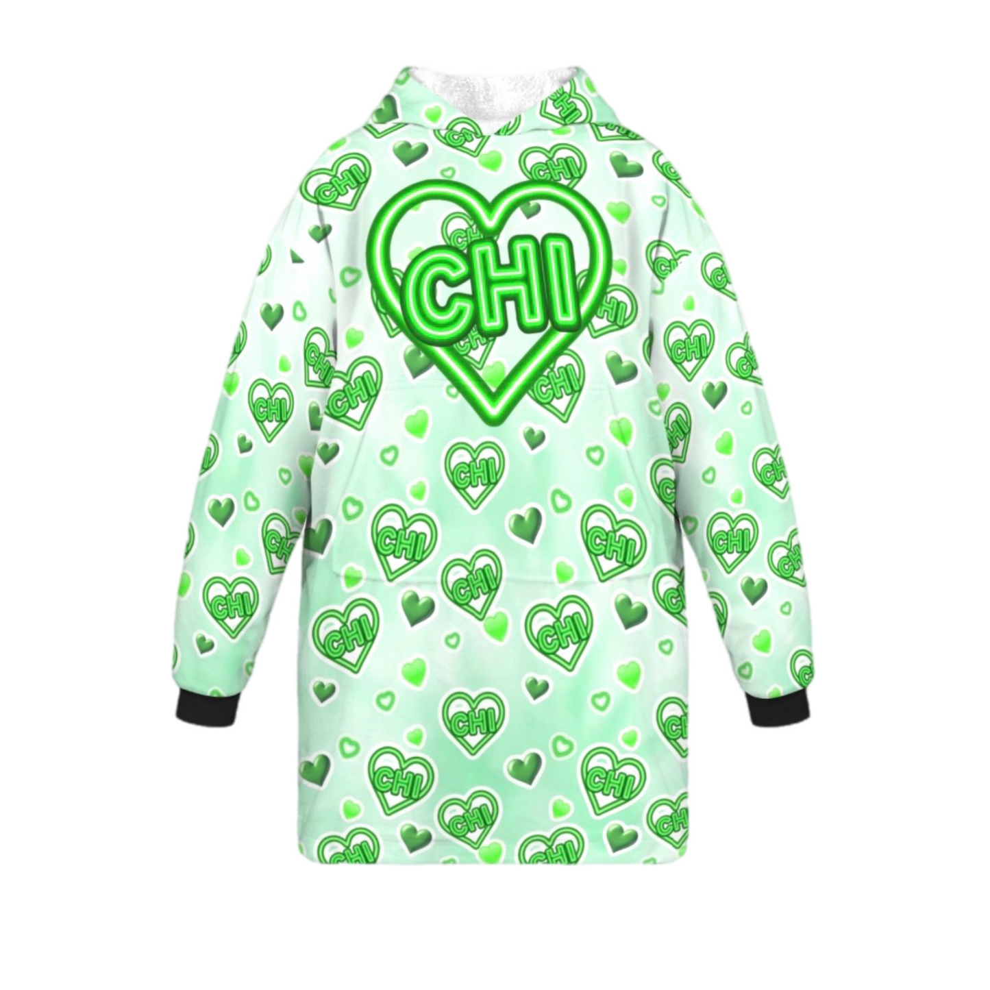 Camp Chi "Neon Sign" Blanket Hoodie