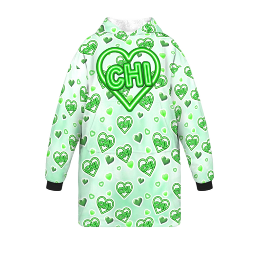Camp Chi "Neon Sign" Blanket Hoodie