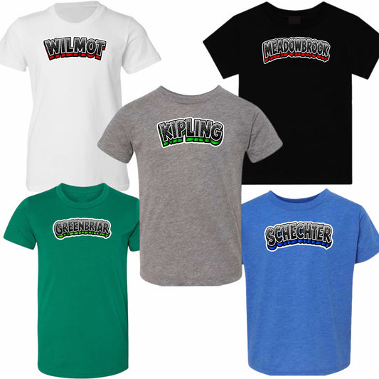 Boys graffiti tee