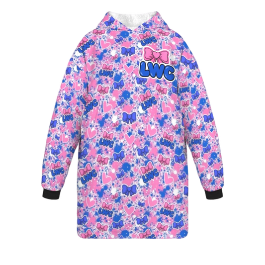 LWC Bow Blanket Hoodie
