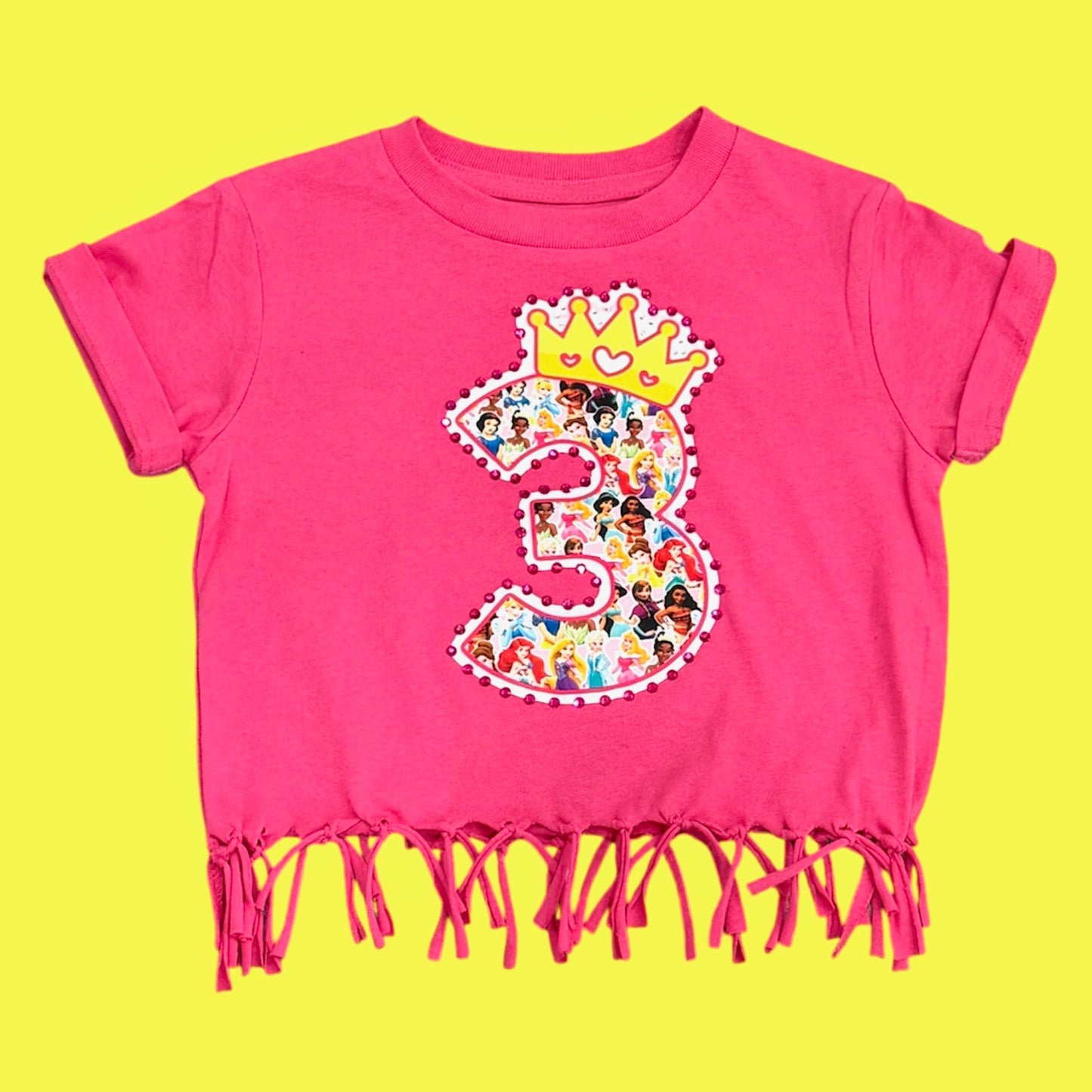 Number/Theme Birthday Tee- Girls
