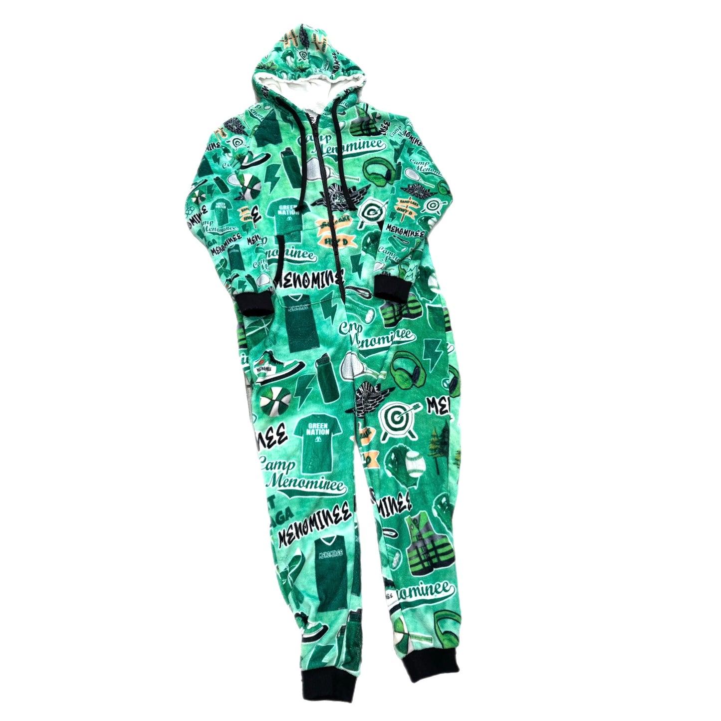 Menominee Boys/Men’s Fleece Zip One-Piece
