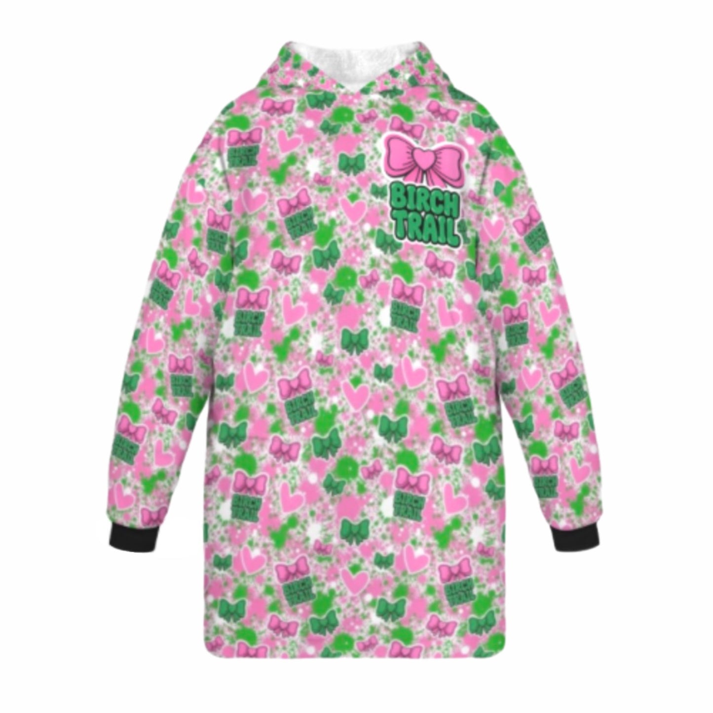 Birch Trail Bow Blanket Hoodie
