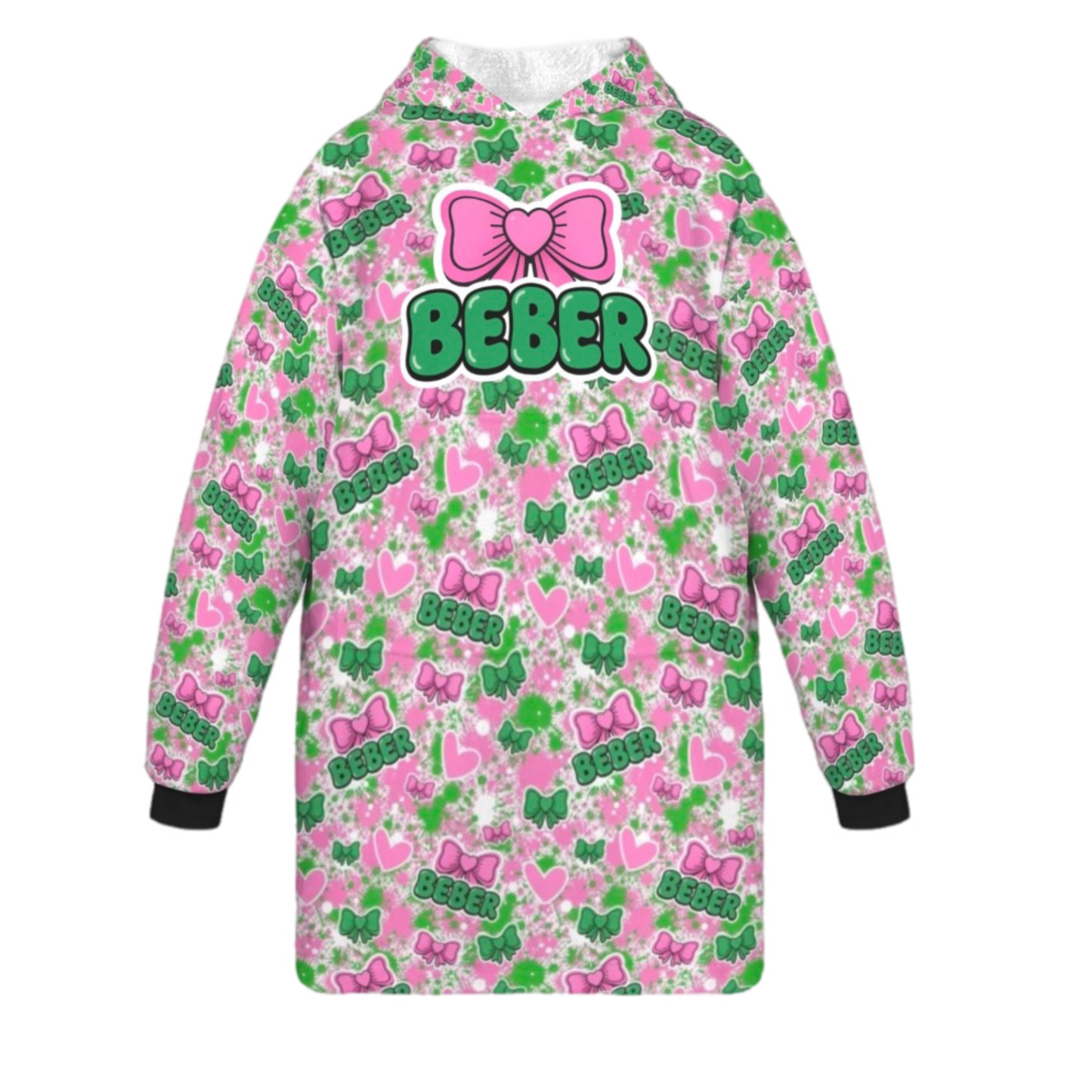 Beber Bow Blanket Hoodie