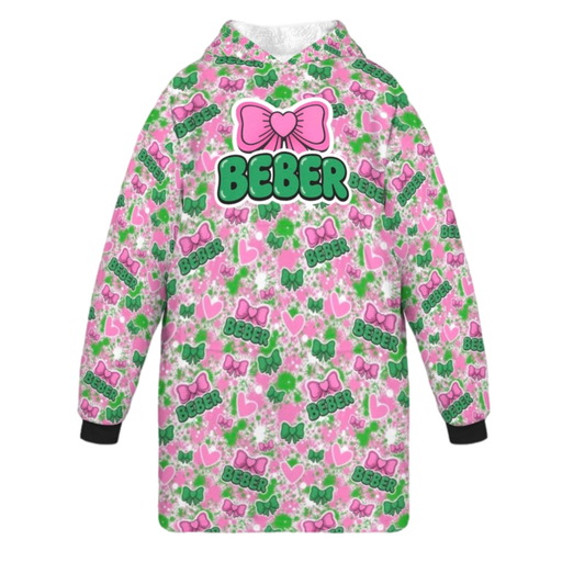 Beber Bow Blanket Hoodie