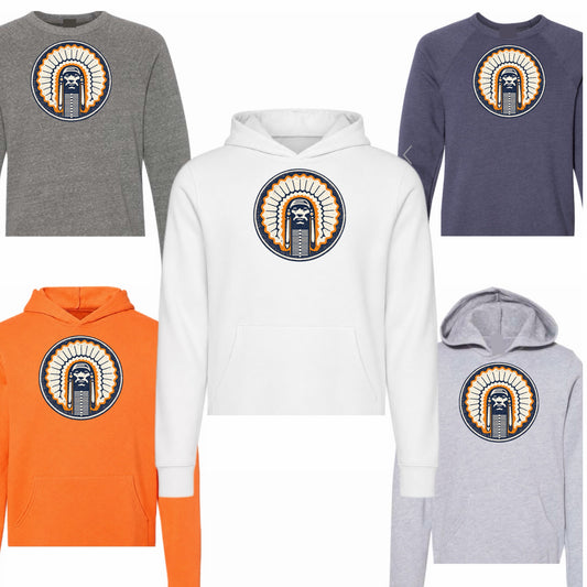 Girls/women’s vintage Illini logo sweatshirt