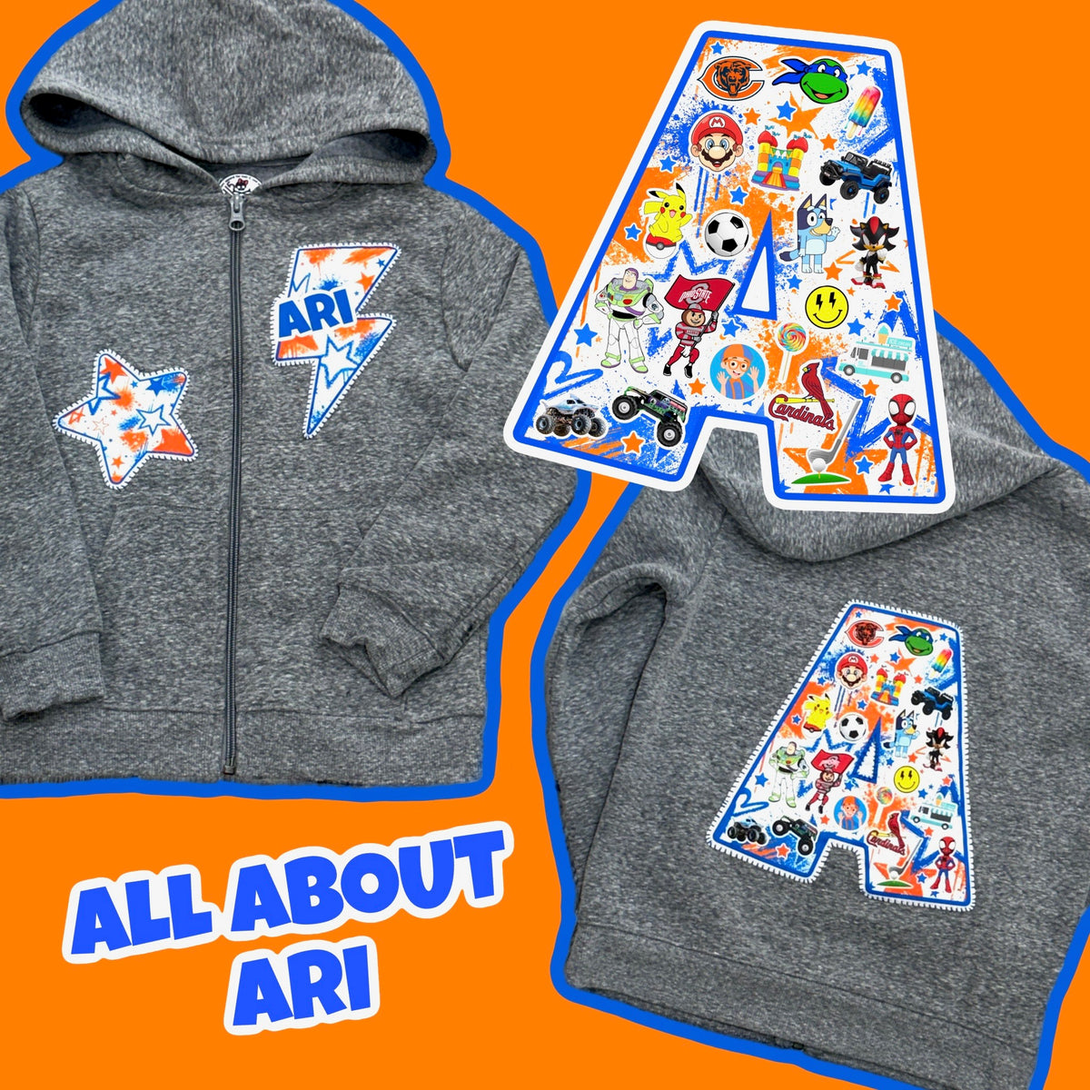 Boys "All About Me" Hoodie