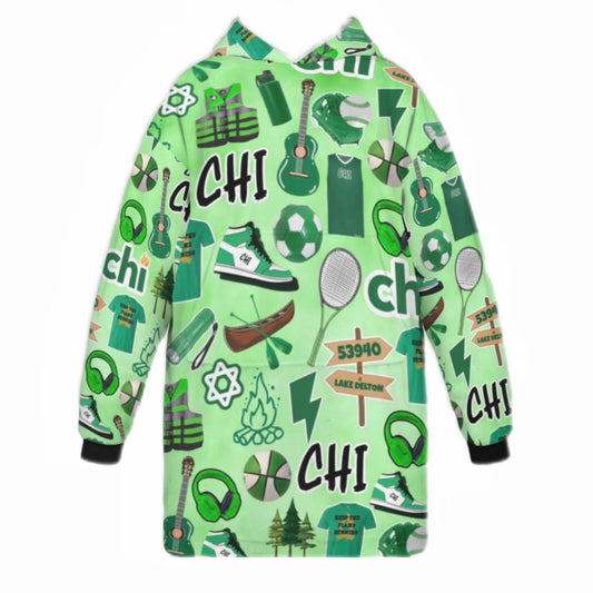 Camp Chi Blanket Hoodie