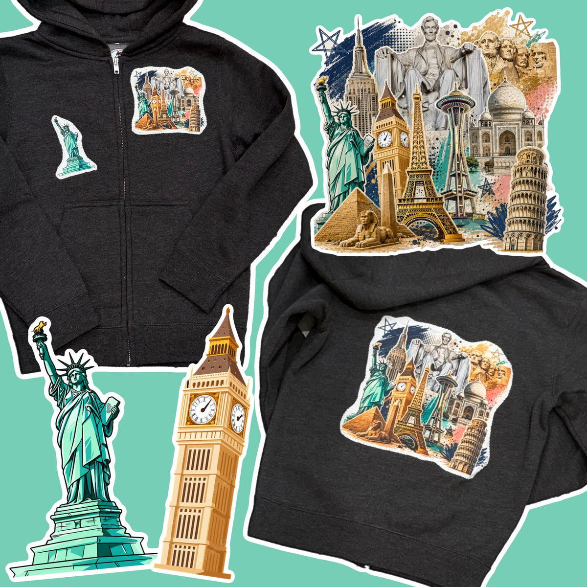 Monument Zip-Up