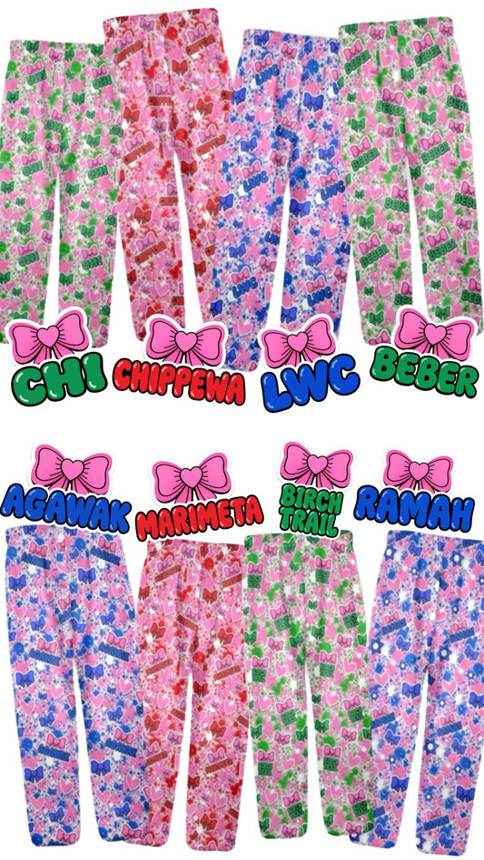 Bow Style Fleece Pants