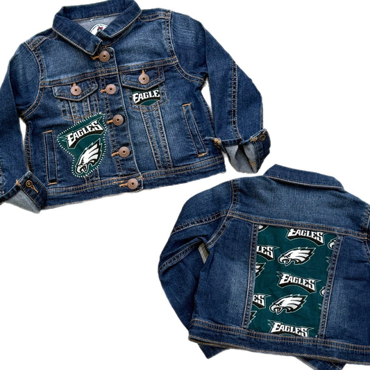 Denim Jacket- Eagles